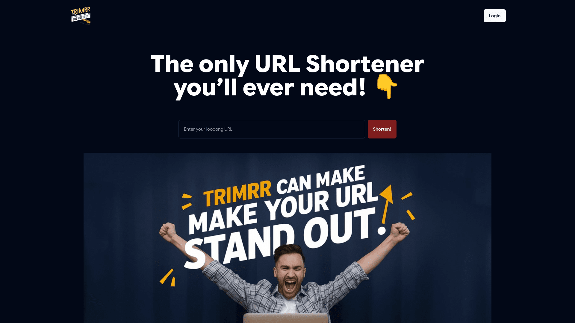 Trimrr - URL Shortener - Image 1